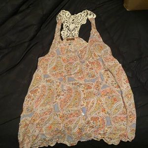 Wrinkled, never worn cute lace straps